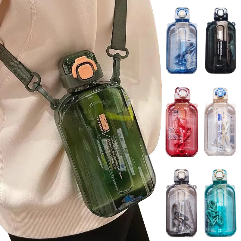 Elegant Slim Water Bottle for On-the-Go Hydration