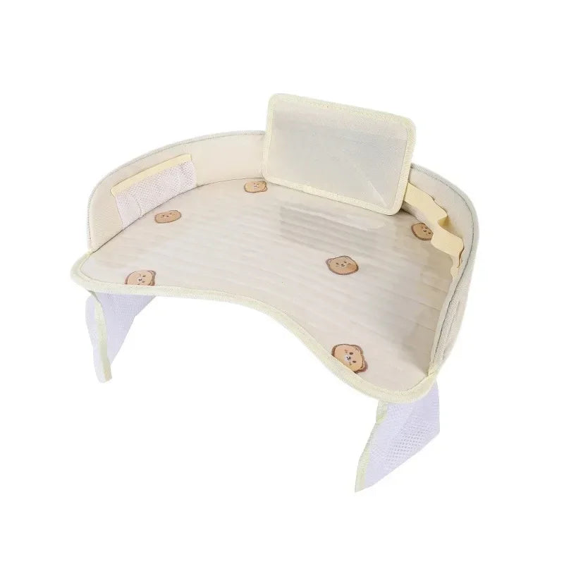 Portable Kids Car Seat Table – Foldable, Waterproof & Perfect for Travel Activities