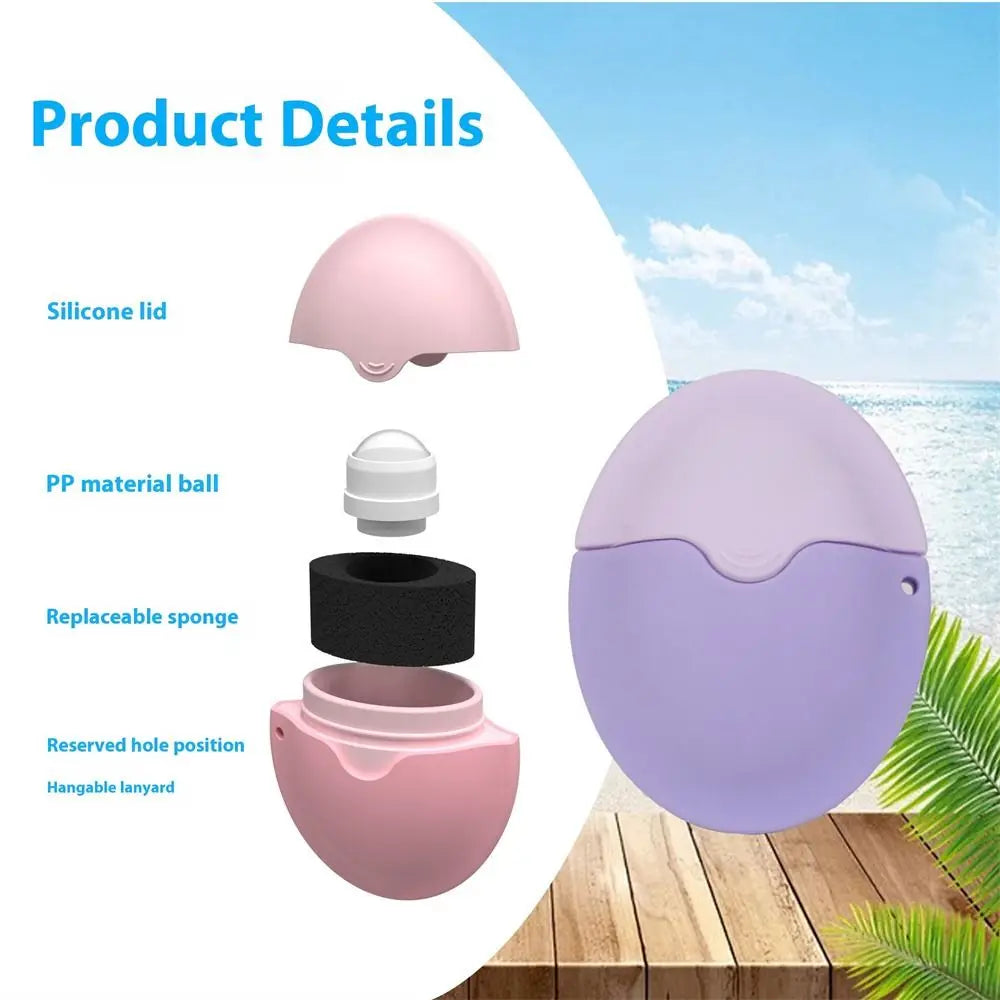 SunRoller – Silicone Sunscreen Applicator for Easy Sun Protection