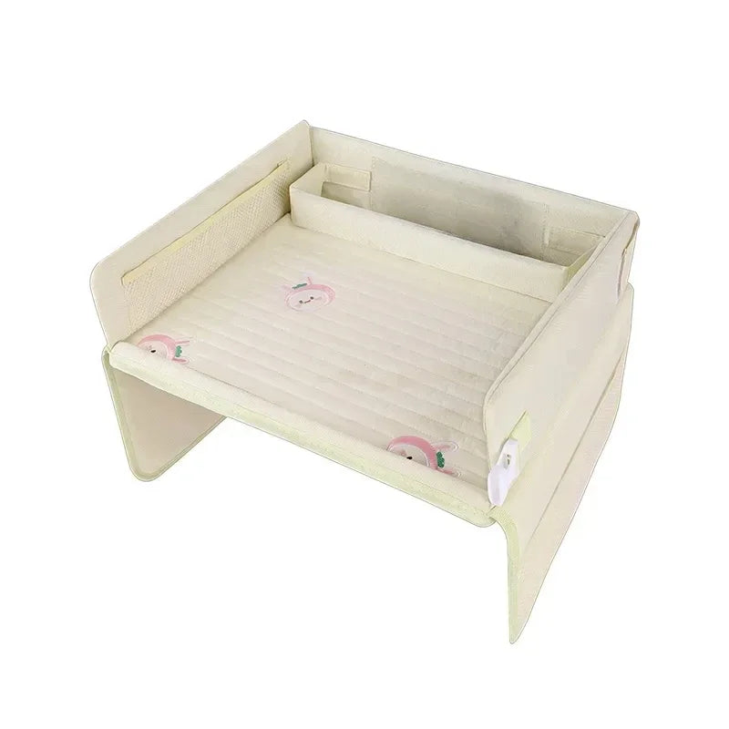 Portable Kids Car Seat Table – Foldable, Waterproof & Perfect for Travel Activities
