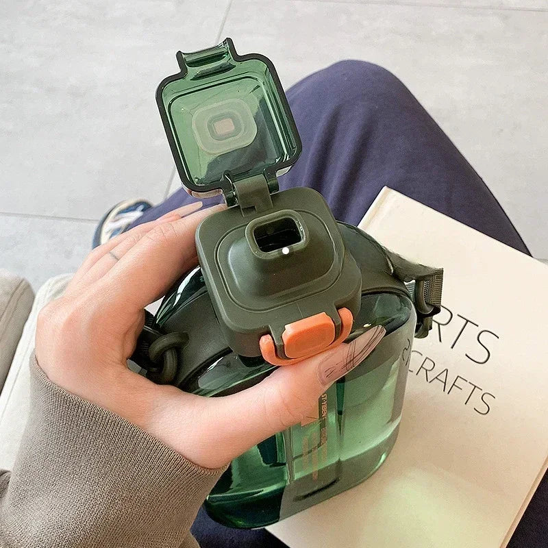 Elegant Slim Water Bottle for On-the-Go Hydration