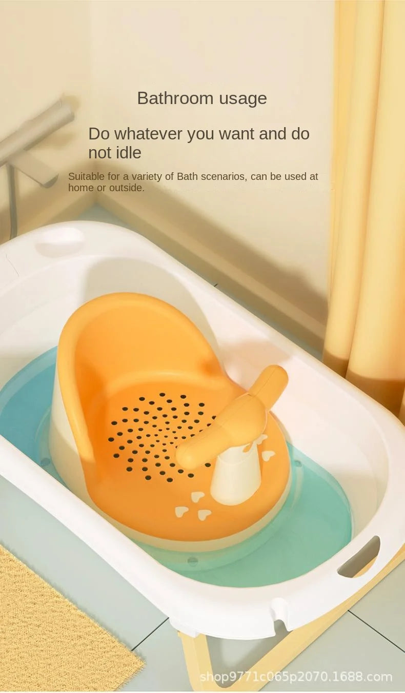 Non-Slip Baby Bath Chair for Easy Showering