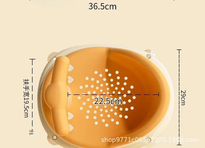 Non-Slip Baby Bath Chair for Easy Showering