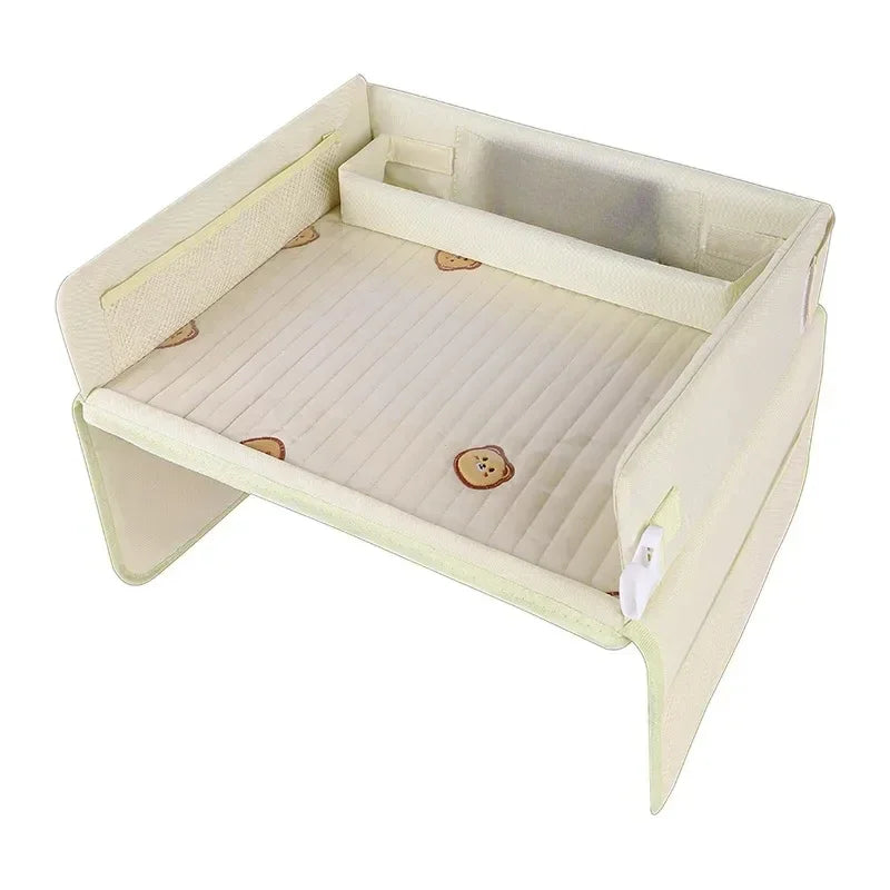 Portable Kids Car Seat Table – Foldable, Waterproof & Perfect for Travel Activities
