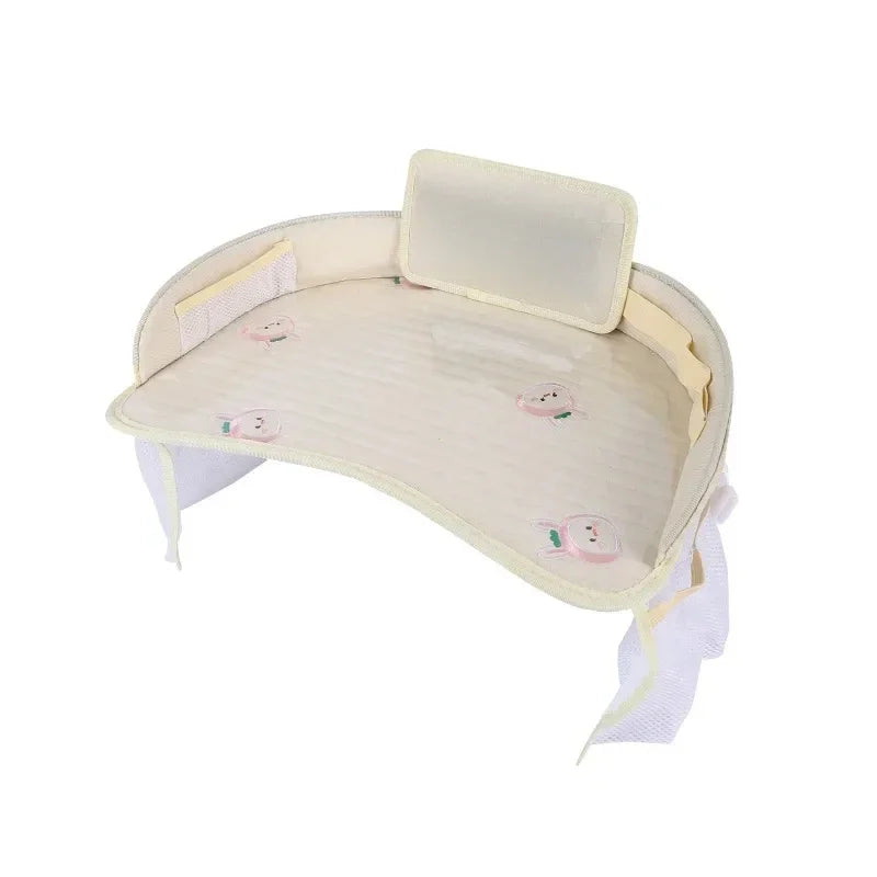 Portable Kids Car Seat Table – Foldable, Waterproof & Perfect for Travel Activities