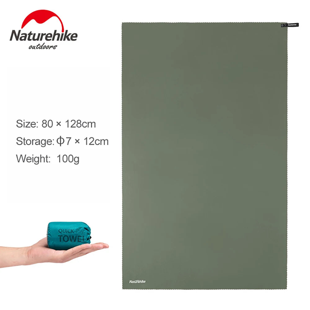 Naturehike Quick-Dry Travel Towel – Lightweight, Compact & Perfect for Gym, Beach, Hiking