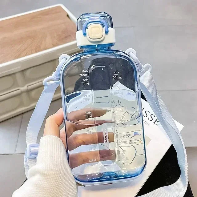 Elegant Slim Water Bottle for On-the-Go Hydration