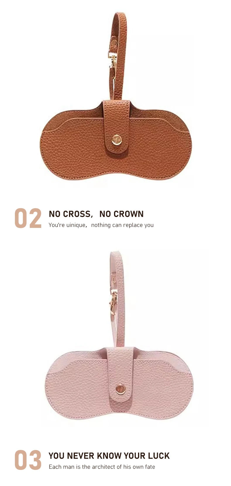 Premium Leather Scratch-Free Eyewear Case