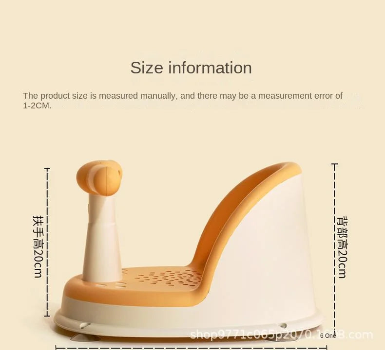 Non-Slip Baby Bath Chair for Easy Showering