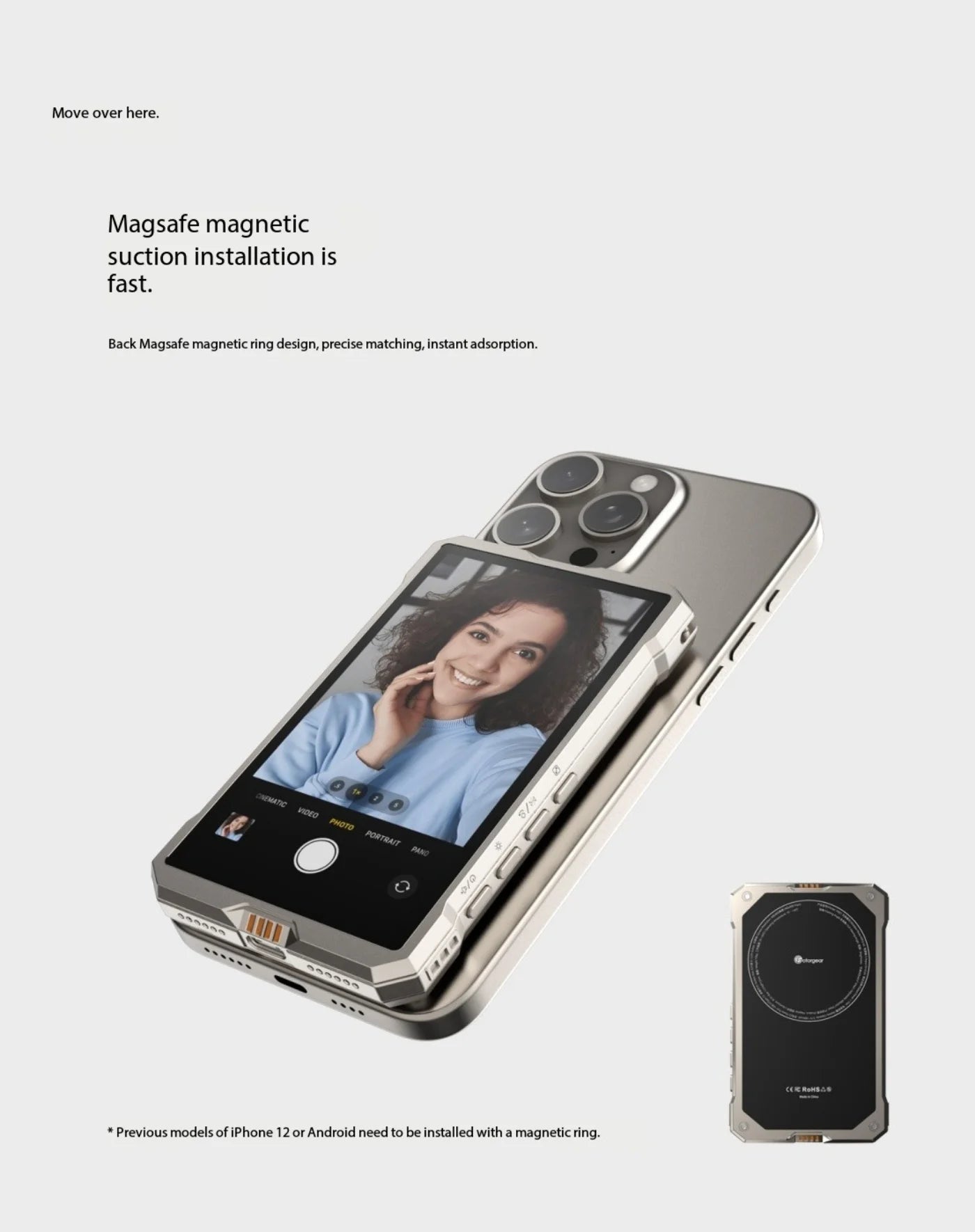 SelfieView – Rear Camera Mirror for Perfect Photos & Live Streaming