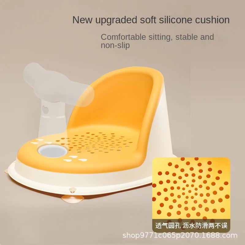 Non-Slip Baby Bath Chair for Easy Showering