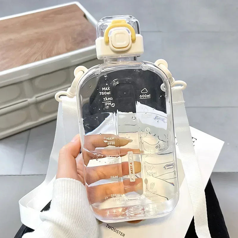 Elegant Slim Water Bottle for On-the-Go Hydration