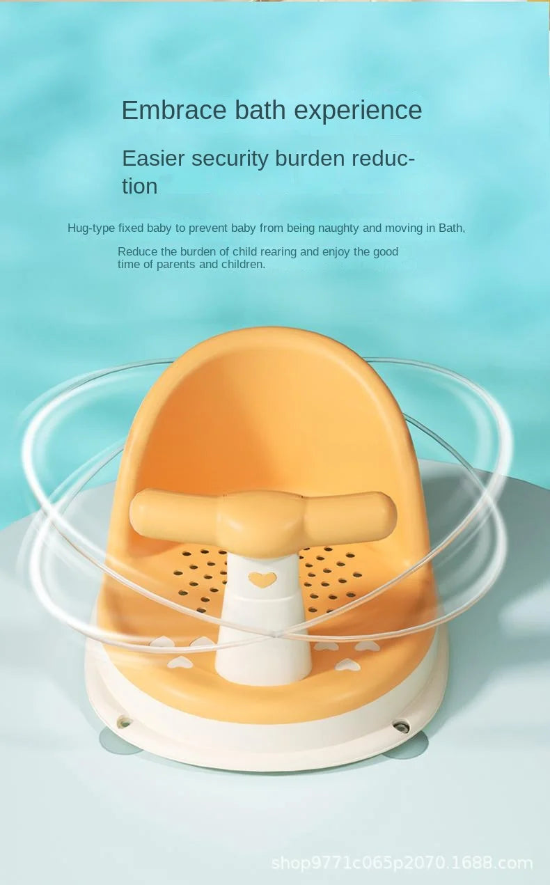 Non-Slip Baby Bath Chair for Easy Showering